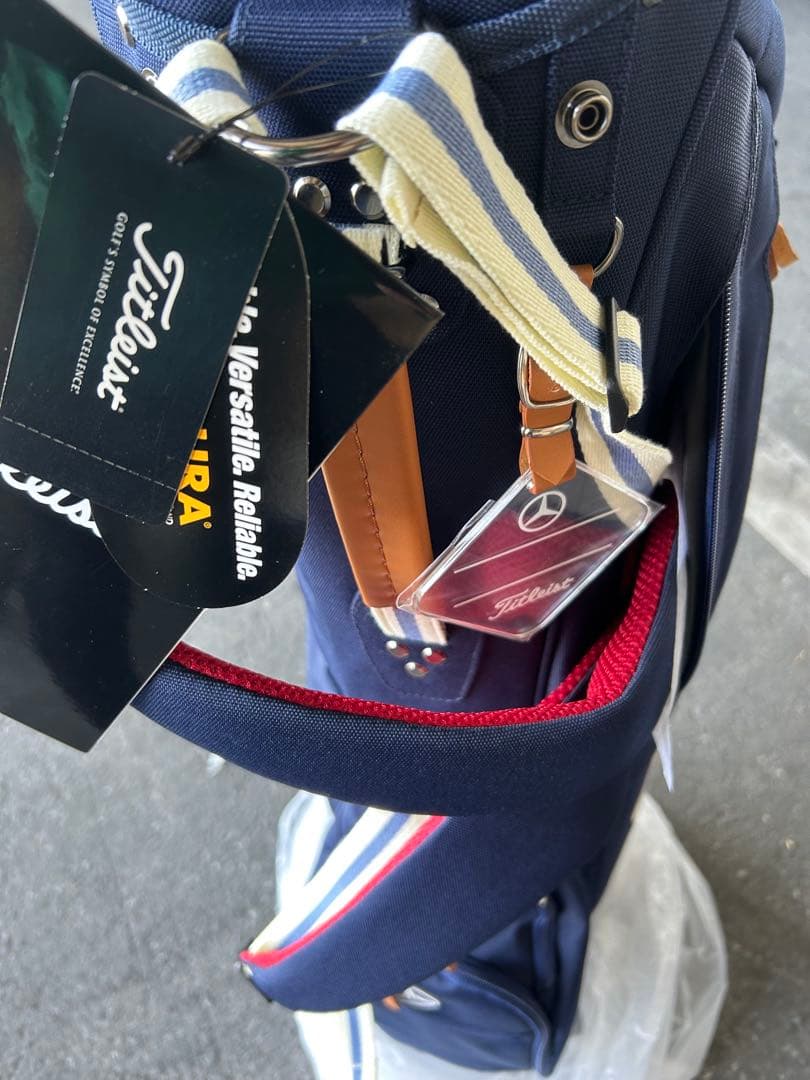 Titleist ゴルフバッグ メルセデス・ベンツロゴ付き