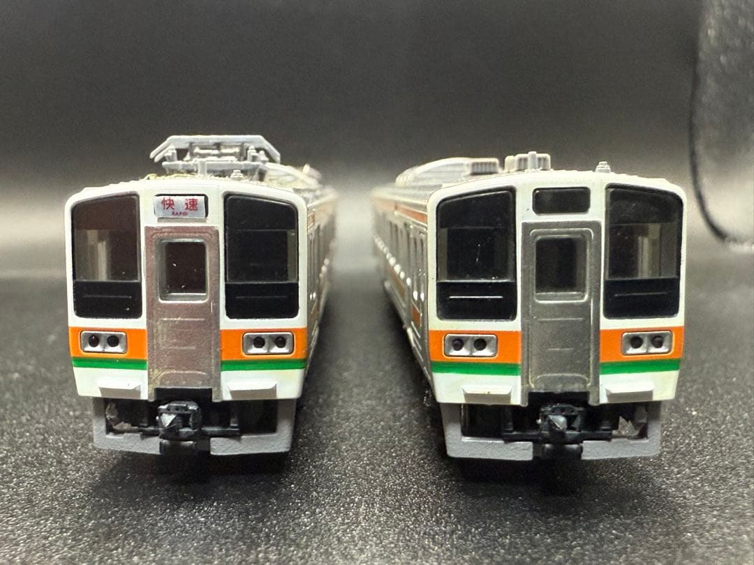 TOMIX 211系3000番台　ダブルパンタ化加工品５両セット