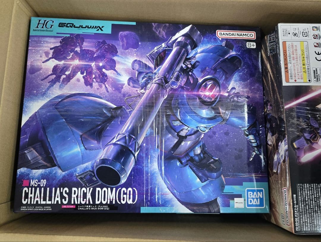 HG 1/144 シャリア専用リック・ドム(GQ) グスタフ・カール００型