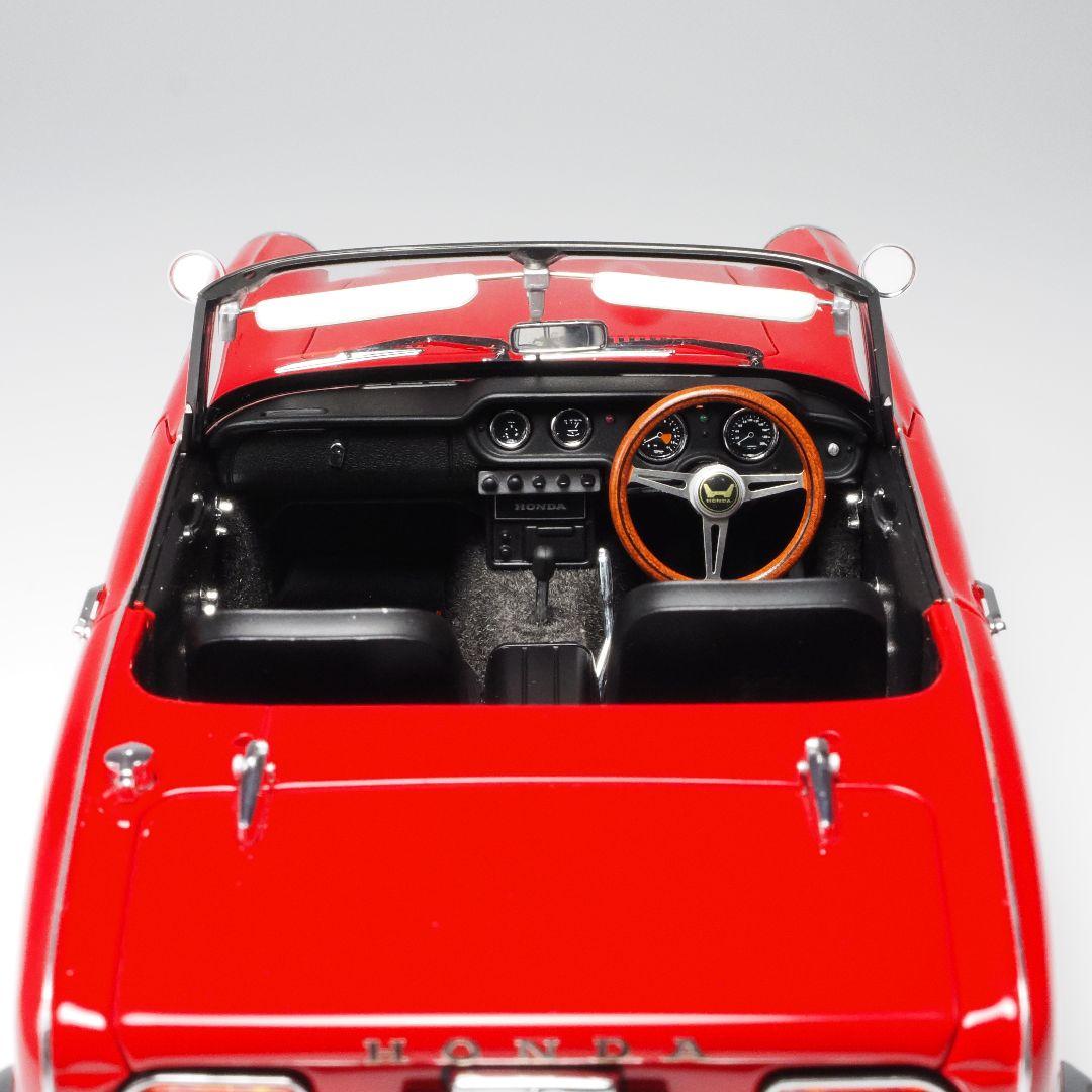 オートアート 1/18 ホンダ S800 レッド