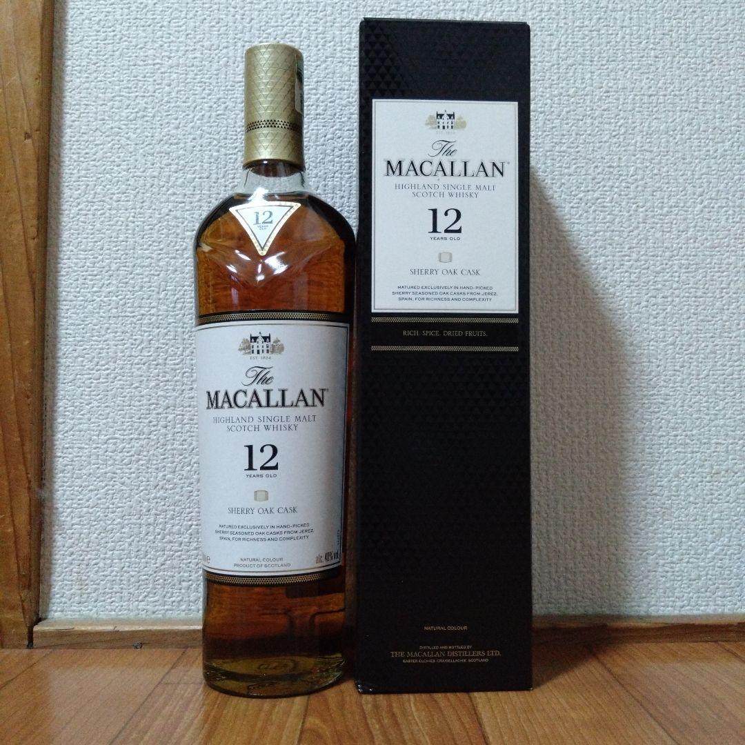 マッカラン12年 Years Old Sherry Oak Cask