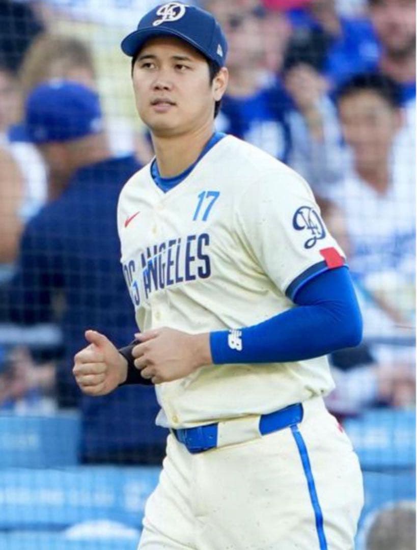 祝3年連続MVP！ ロサンゼルスドジャース大谷選手シティコネクトユニフォーム