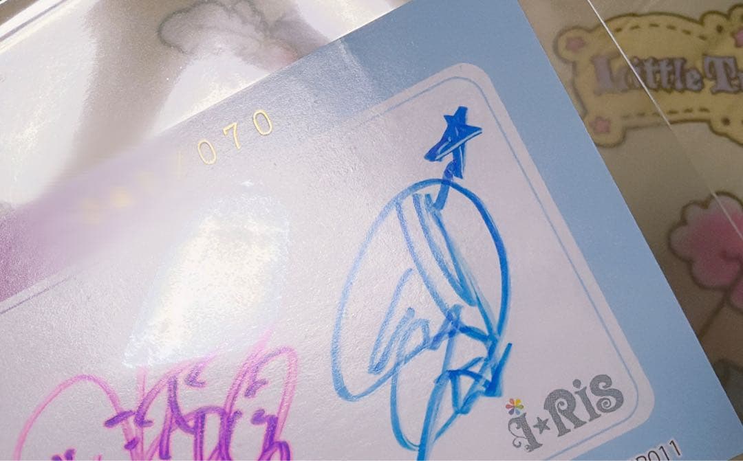 i☆Ris 茜屋日海夏 芹澤優 直筆サイン入り トレカ トレーディングカード