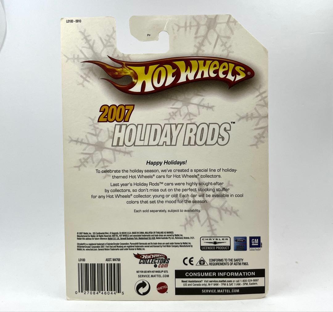 ホットウィール 2007 HOLIDAY RODS TAIL DRAGGER