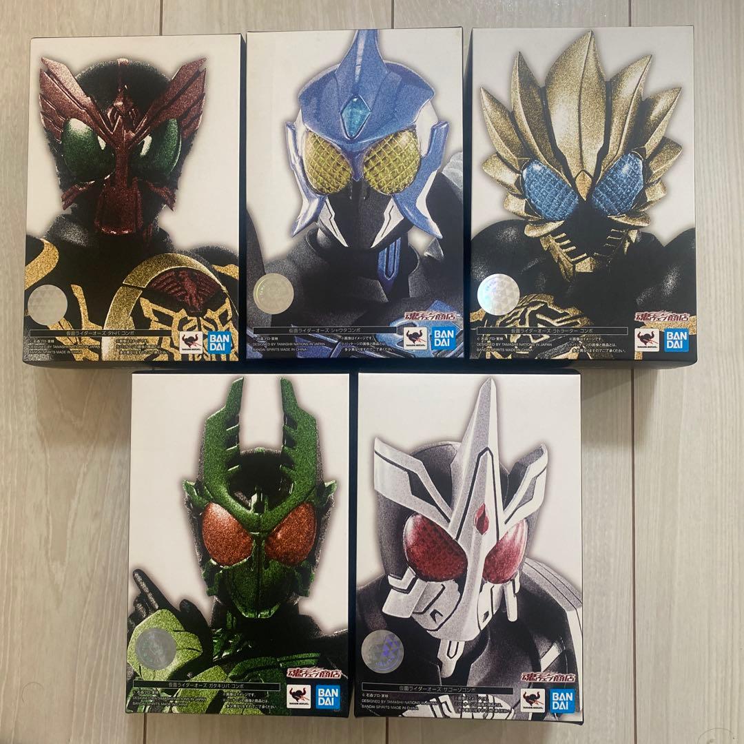 S.H.Figuarts(真骨彫製法) 仮面ライダーオーズ 5種