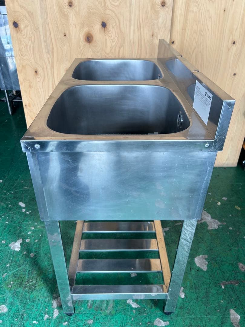 azuma2槽シンク 900x450x800(+90)