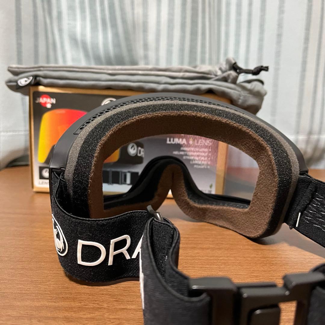 DRAGON PXV ゴーグル LUMAレンズ 収納袋付き