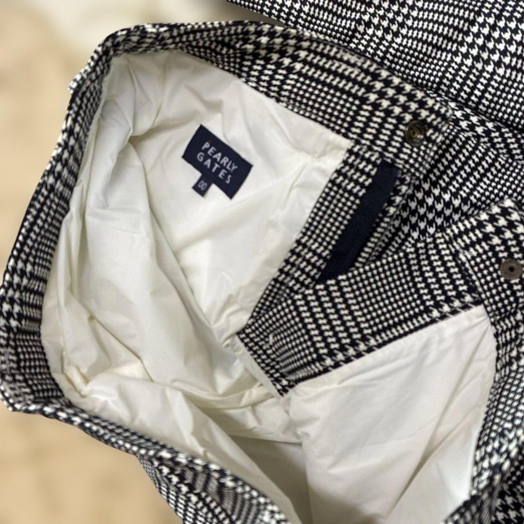 PEARL GATES チェック柄スリムパンツ極美品00