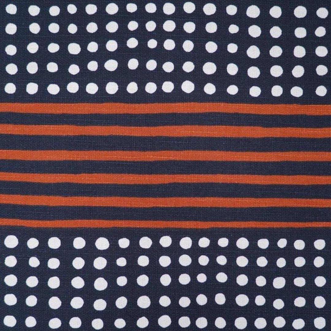 柚木沙弥郎　シルクスクリーン　手捺染　そろばん　未使用　358センチ