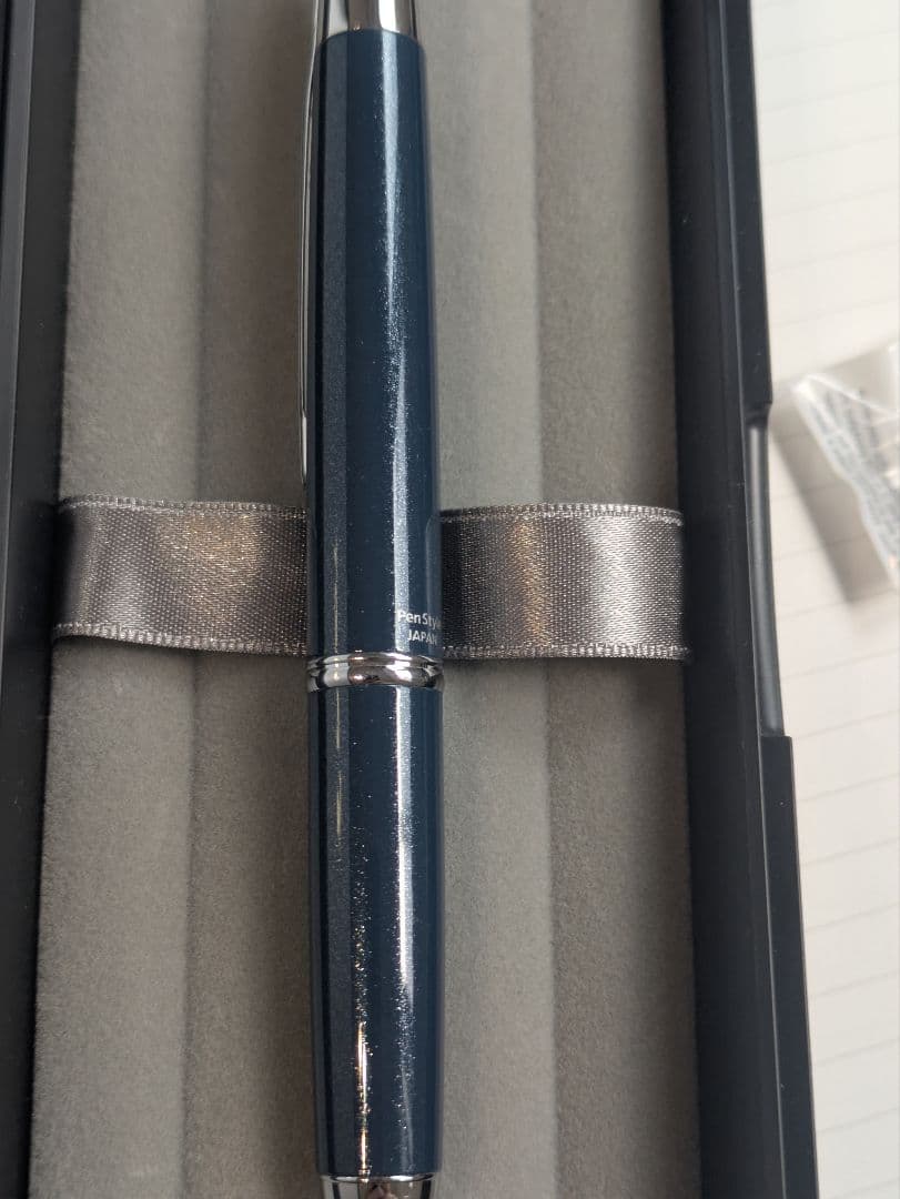 パイロット キャップレスデシモ 北野坂ナイトブルー 万年筆　EF
