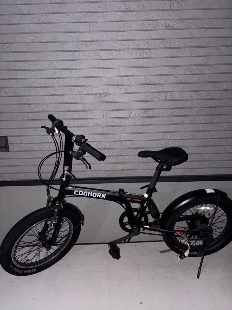 COGHORN コグホーン 折りたたみ自転車 ブラック