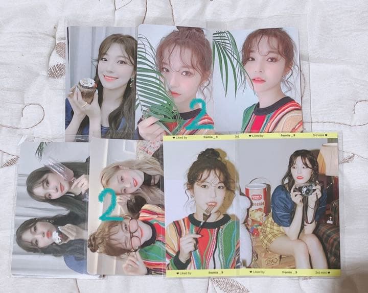 fromis_9 ジホン トレカ チェキ まとめ売り