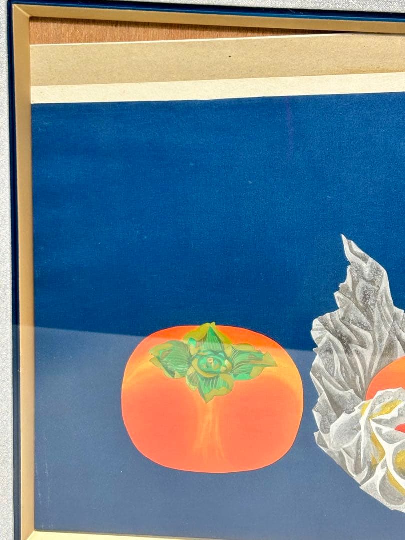 #加山又造「静物」木版画　限定100部