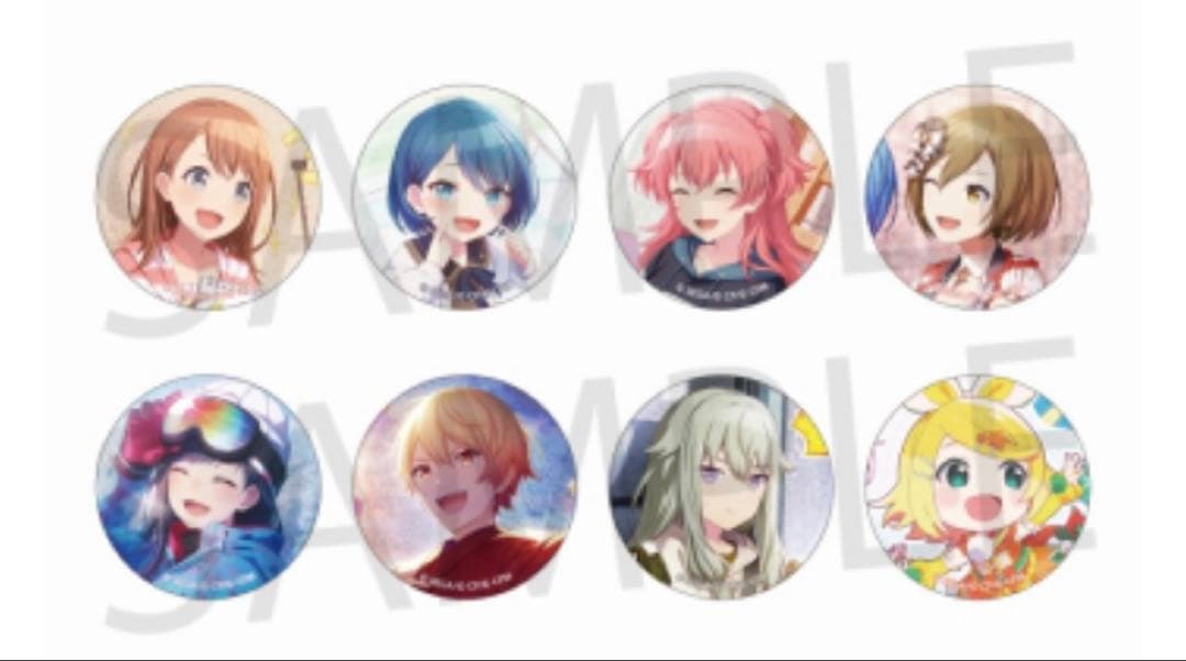 プロセカ　グリッター缶バッジ　vol.27A B 11BOX