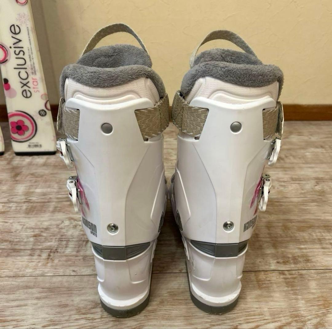 ◾️カービングスキーセット　板154㎝ ブーツ25㎝ 女性用　レディース用