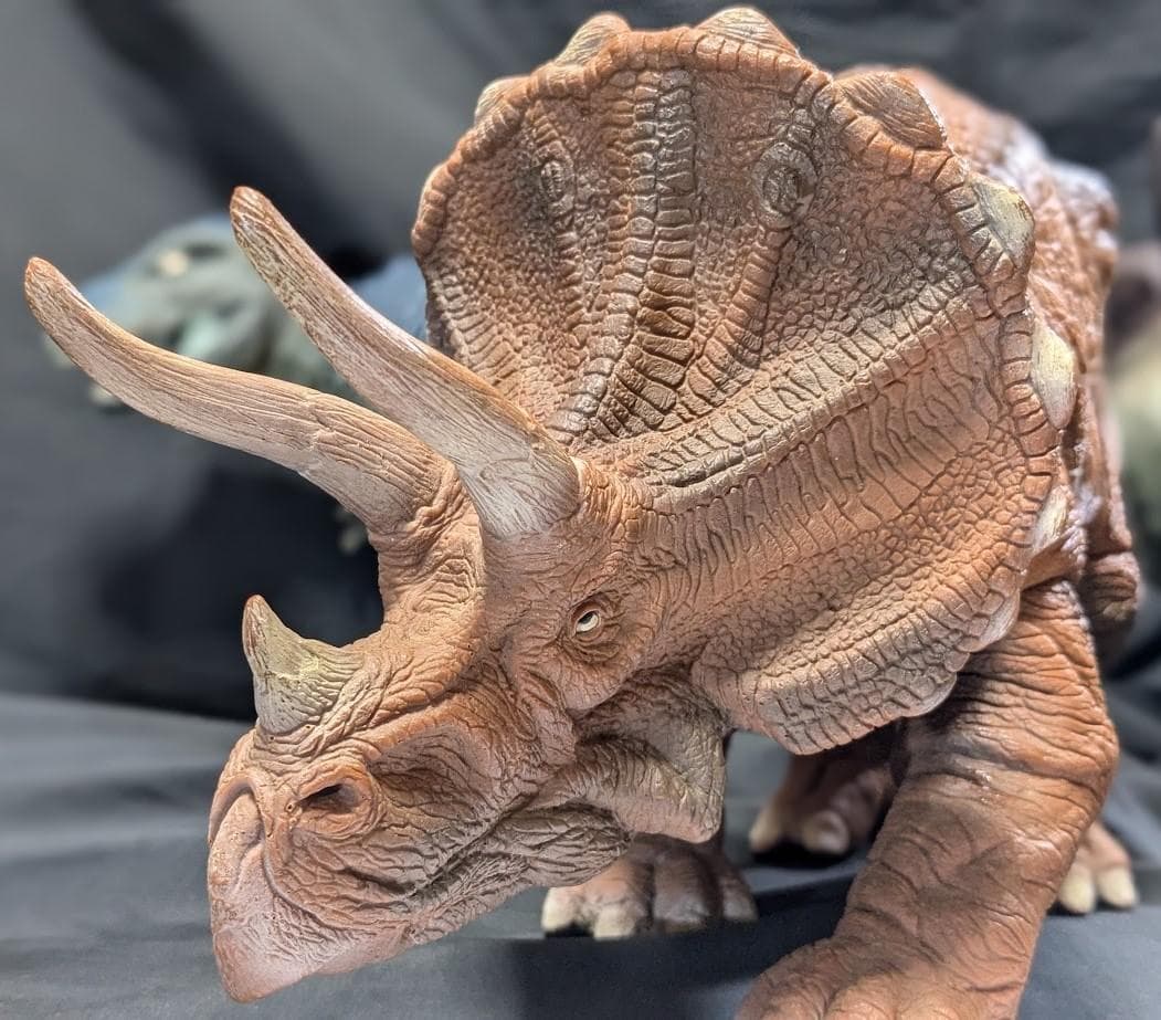 超恐竜ティラノサウルス＆トリケラトプス＆ステゴサウルス（バンダイ）３体セット