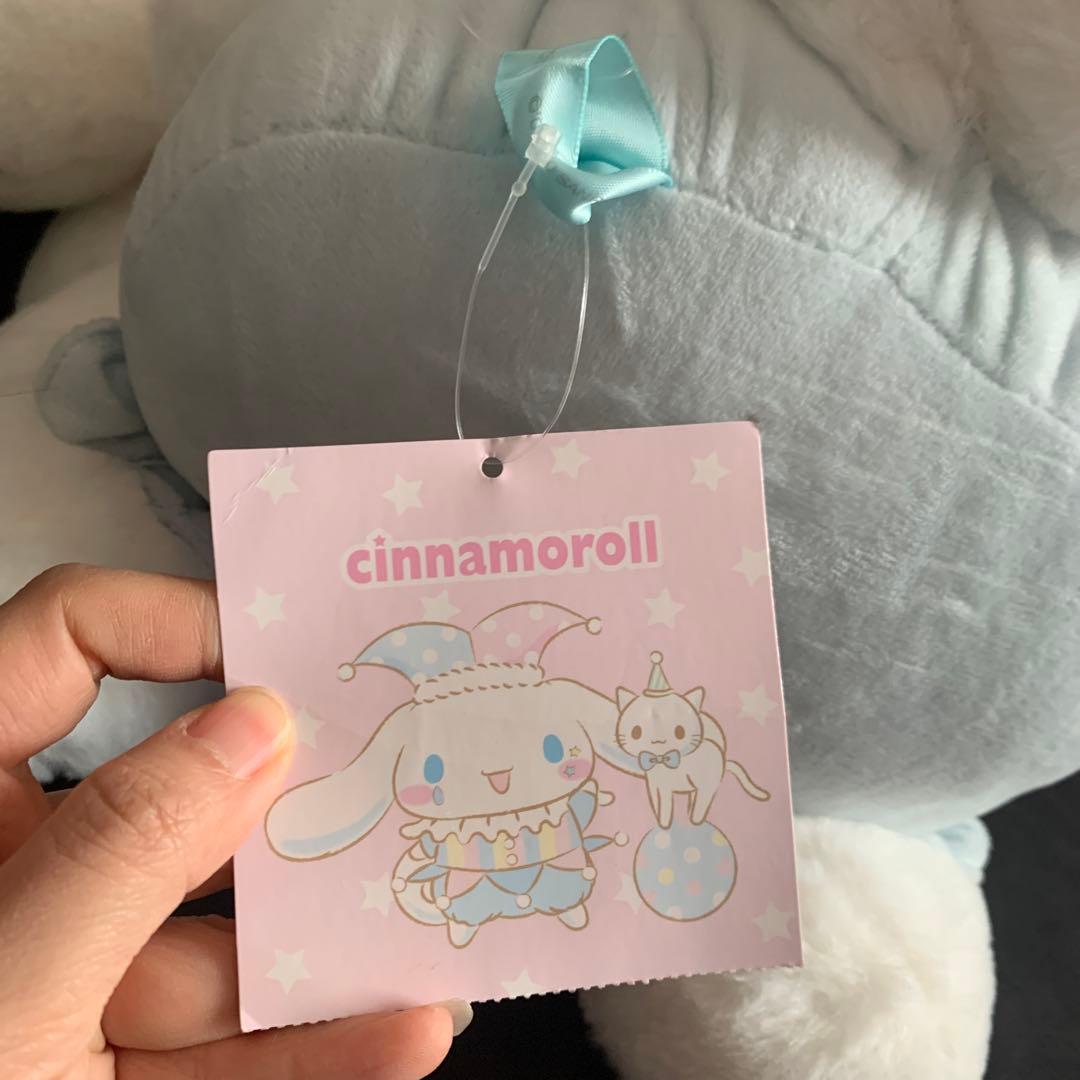 サンリオ　シナモンロール　big バースデーぬいぐるみ　シロ太郎