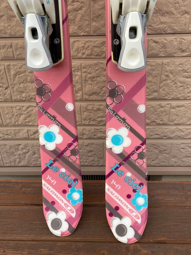 【新品未使用】サロモン ツインチップ スキー板 Le ciel 141cm