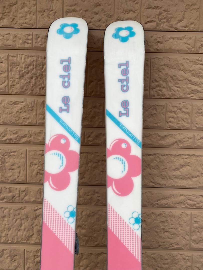 【新品未使用】サロモン ツインチップ スキー板 Le ciel 141cm