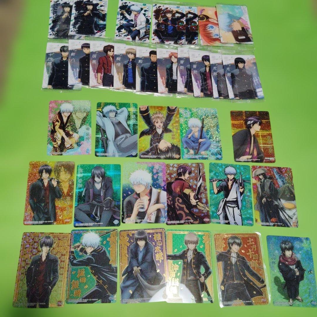 銀魂　ウェハース&コレクションカード色々約190種ダブり有約225枚