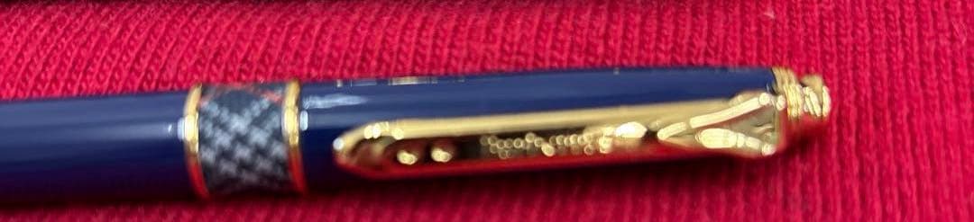 未使用自宅保管BURBERRY チェック柄 ペンケース 付属品ありペン2本あり