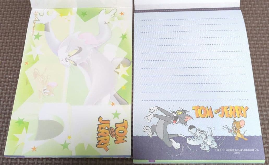 平成レトロ　メモ帳　トムとジェリー　トムジェリ　2冊セット