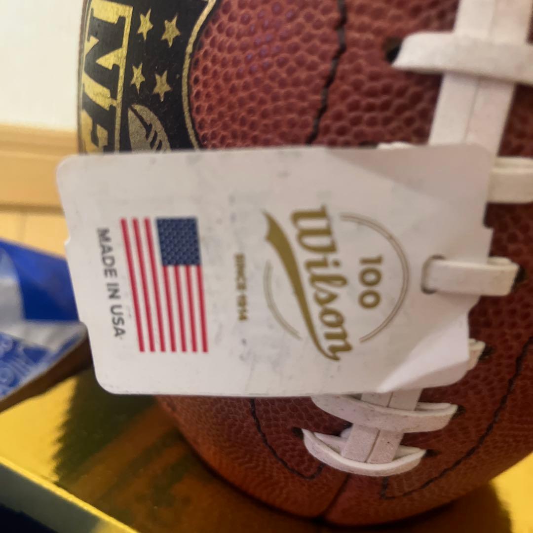 【未使用】 Wilson THE DUKE NFL公式球 アメリカンフットボール