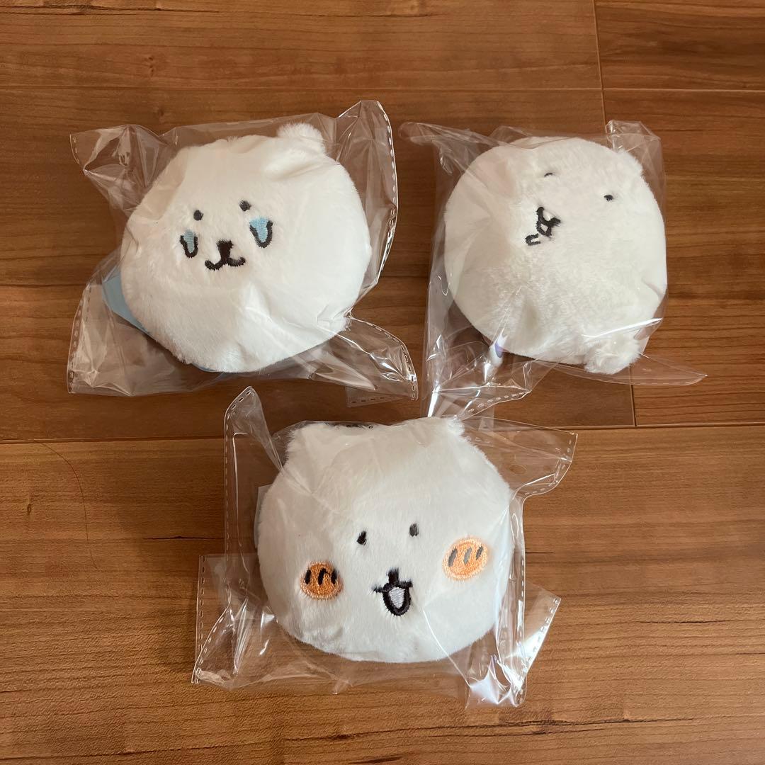 ナガノキャラクターズ ぬいぐるみくじ B賞 もっちりぬいぐるみM E賞3個セット