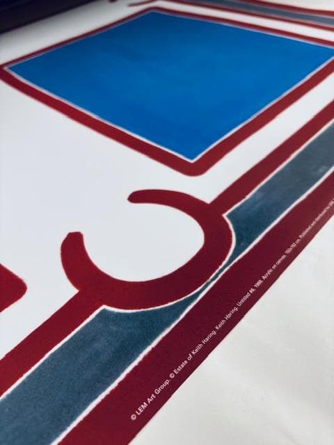 額装済/Untitled No6/キース ヘリング/インテリア/ポスター/アート