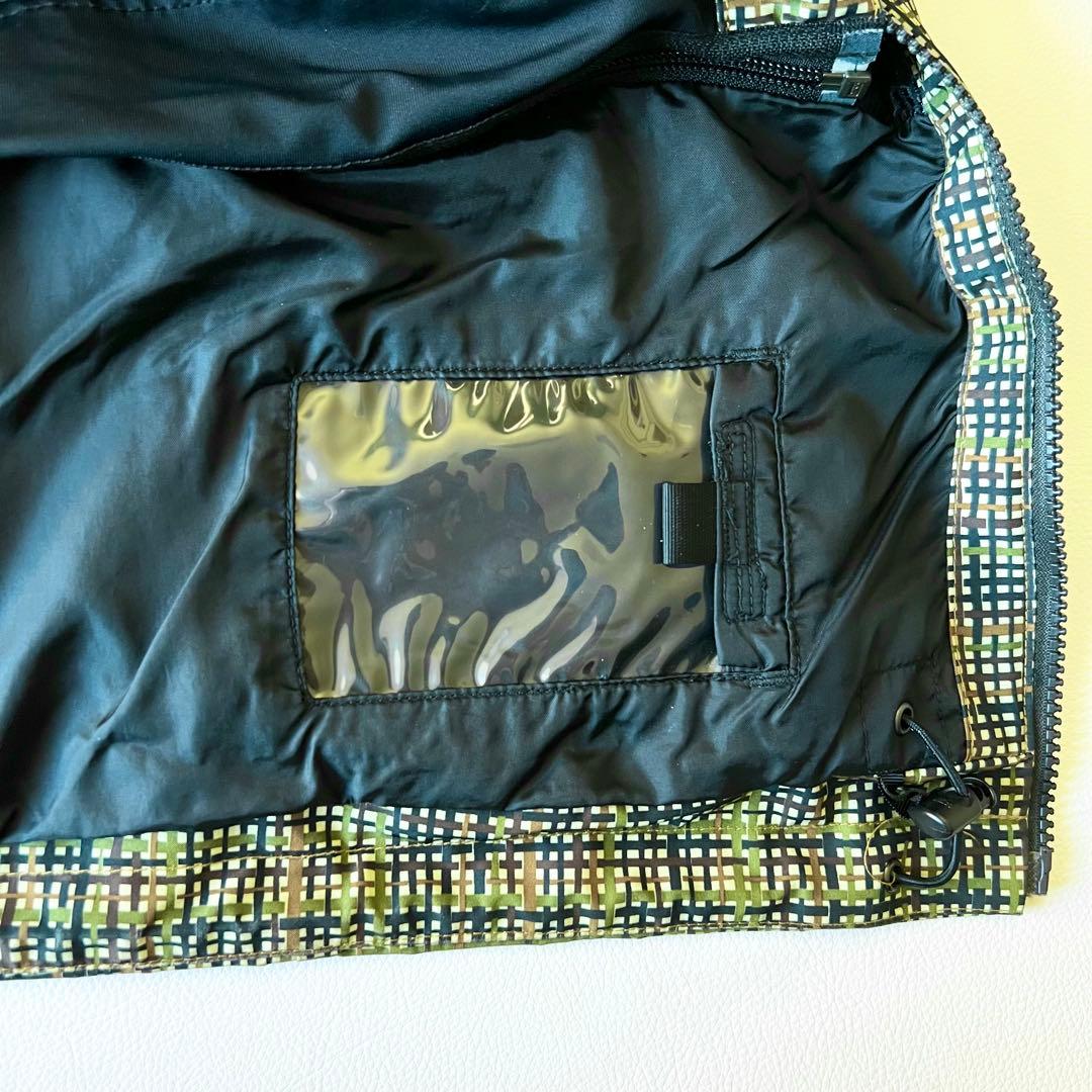 3245【美品】バートン　ジャケット akゴアテックス チェック総柄サイクリック