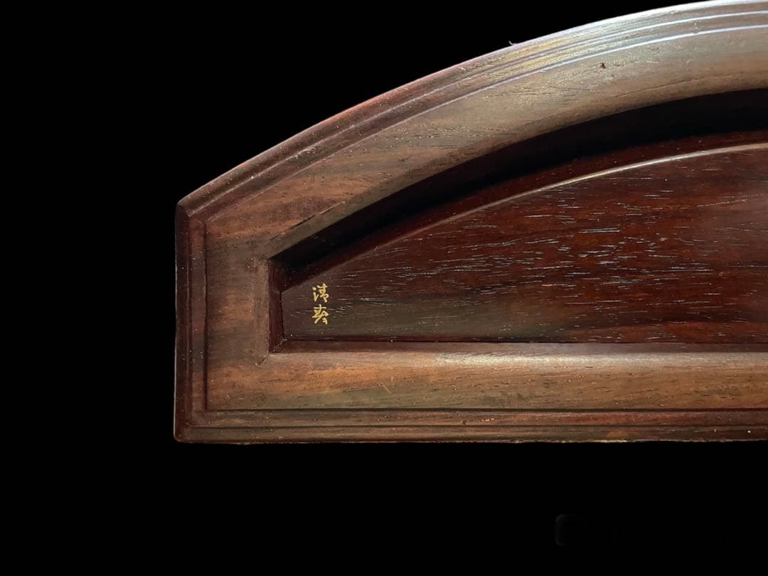 くり甲　琴　13弦　すだれ彫