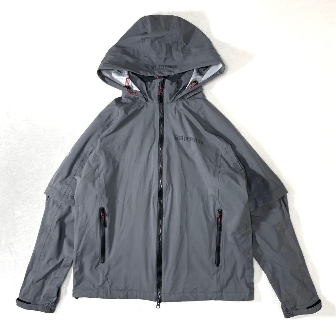 美品 BRIEFING MENS WATER PROOF FZ セットアップ