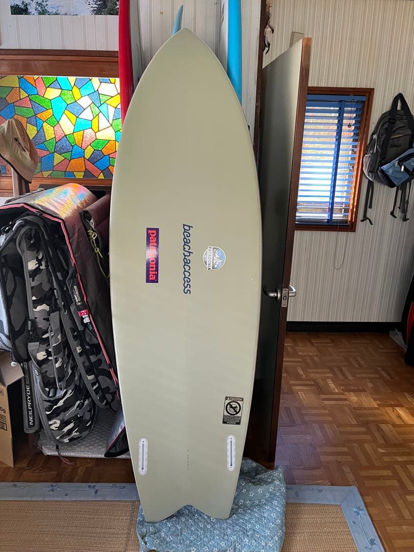 ビーチアクセス。ソフトボード。HSフィッシュ6,2