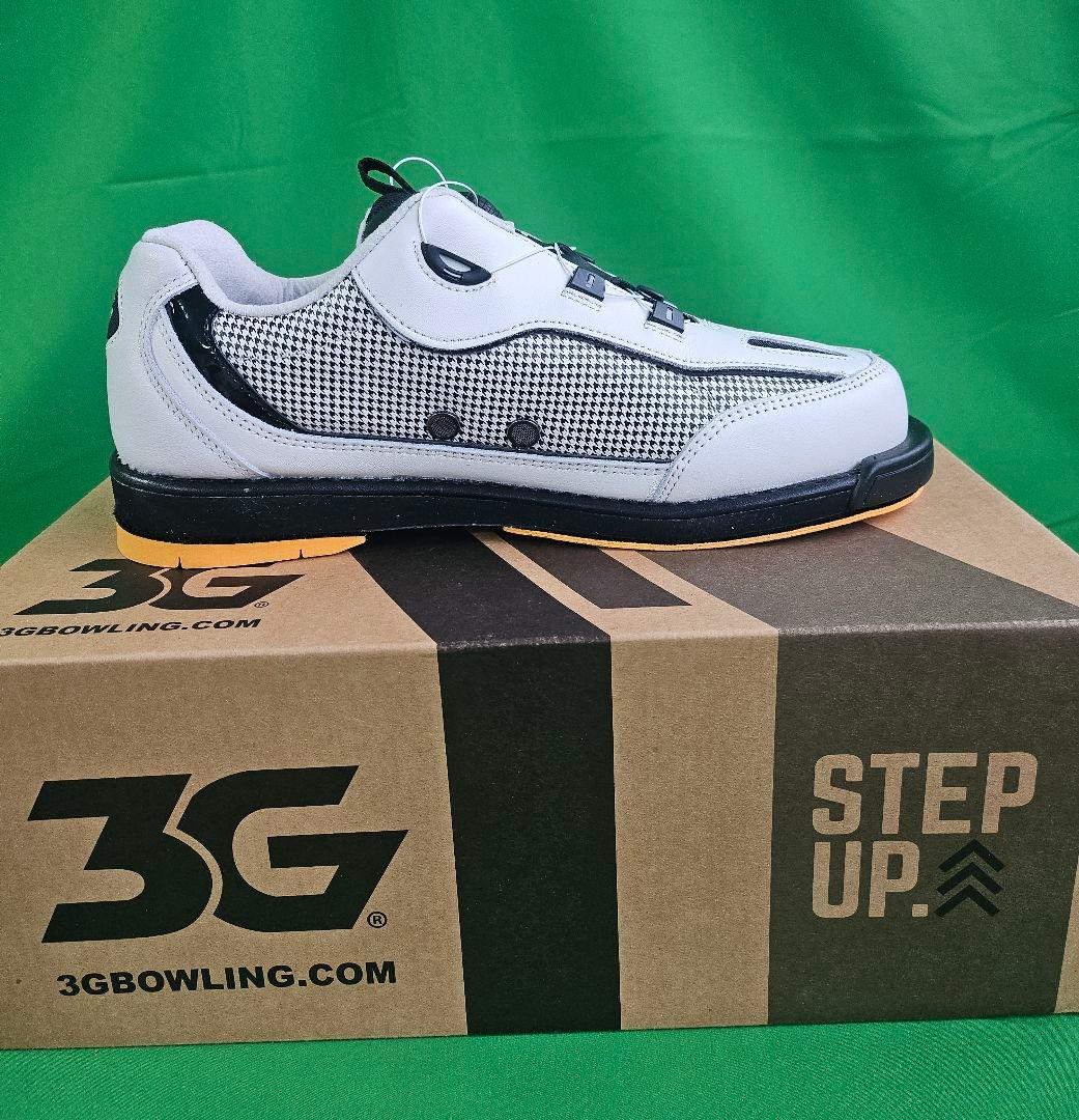 3G Racer ボウリングシューズ ホワイト/ブラック