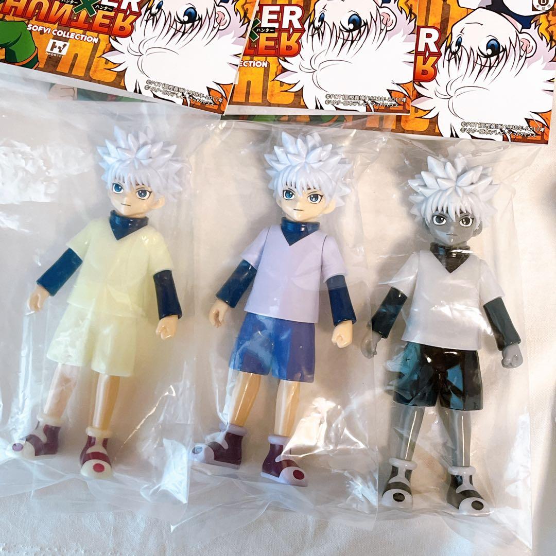 HKDSTOYハンターハンター　キルア　ソフビ　3体セット