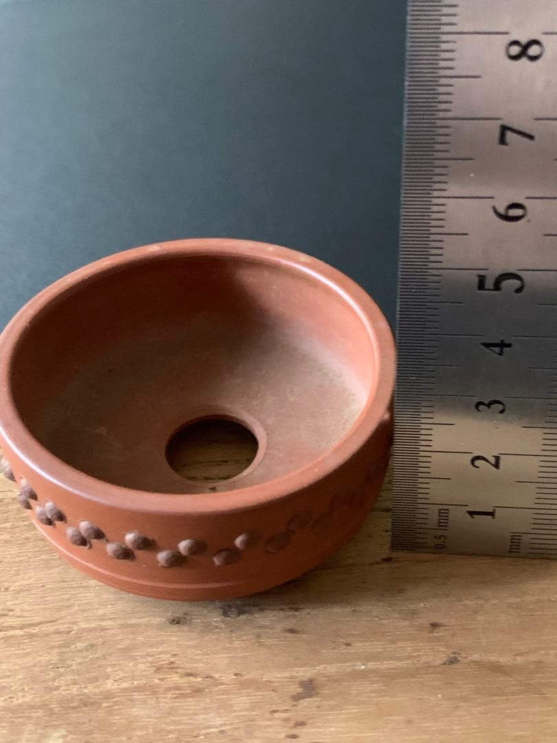 在銘あり　ミニ盆栽に最適　和風インテリア　盆栽　盆栽用添景物　ミニ盆栽