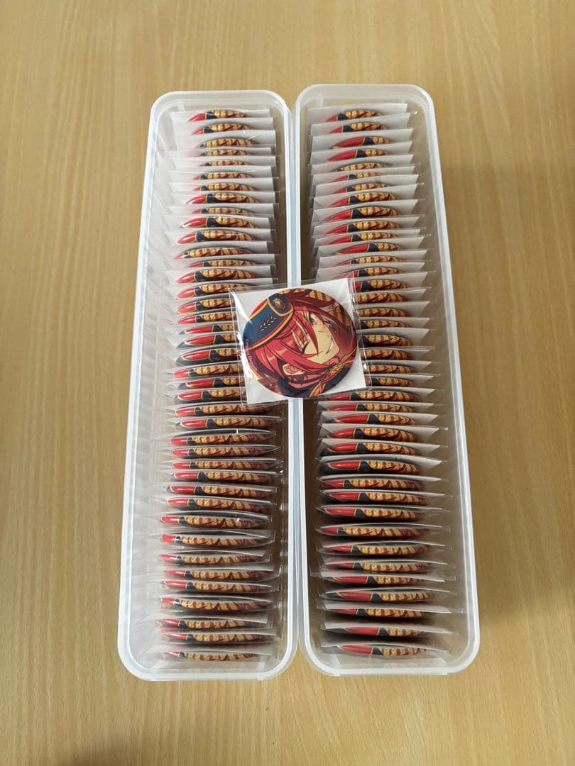 あんスタ エレメント 逆先夏目 缶バッジ 80個