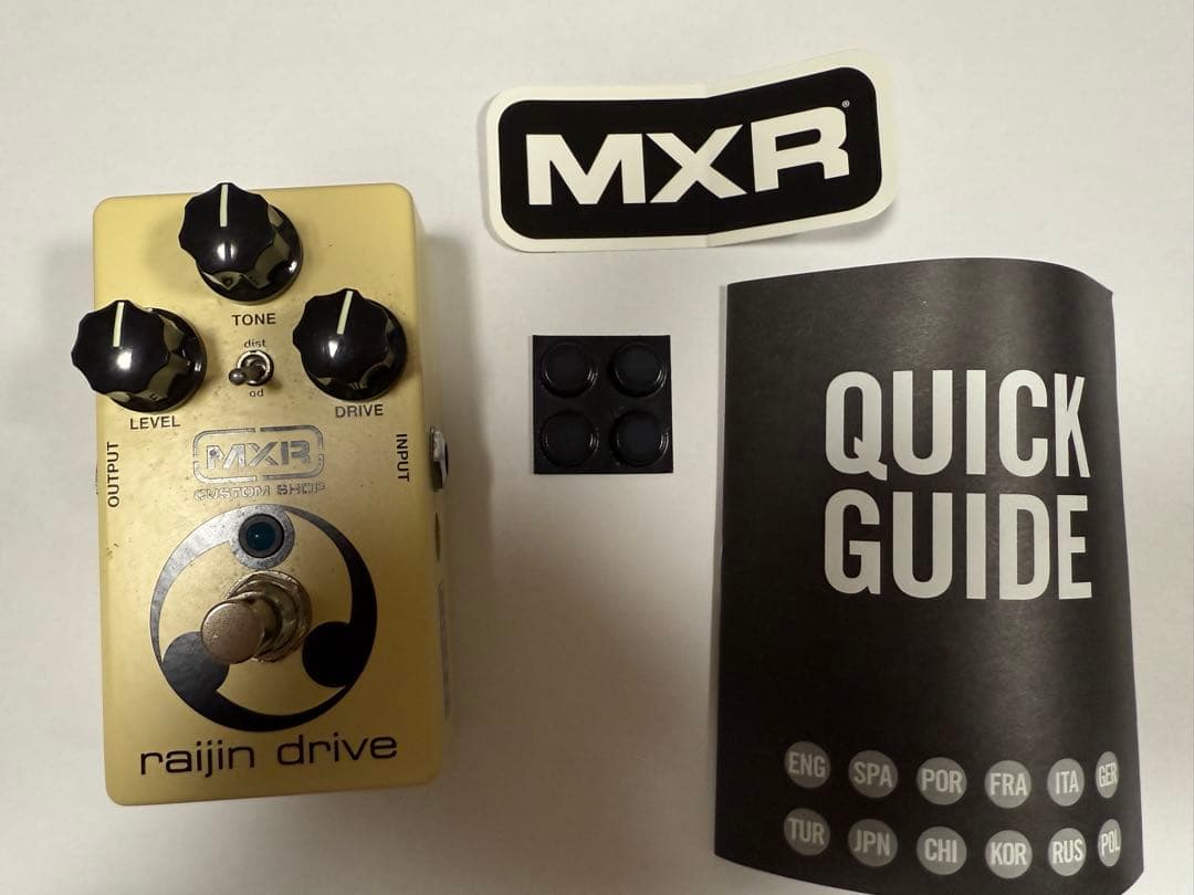 MXR raijin drive ギターエフェクター 箱付き