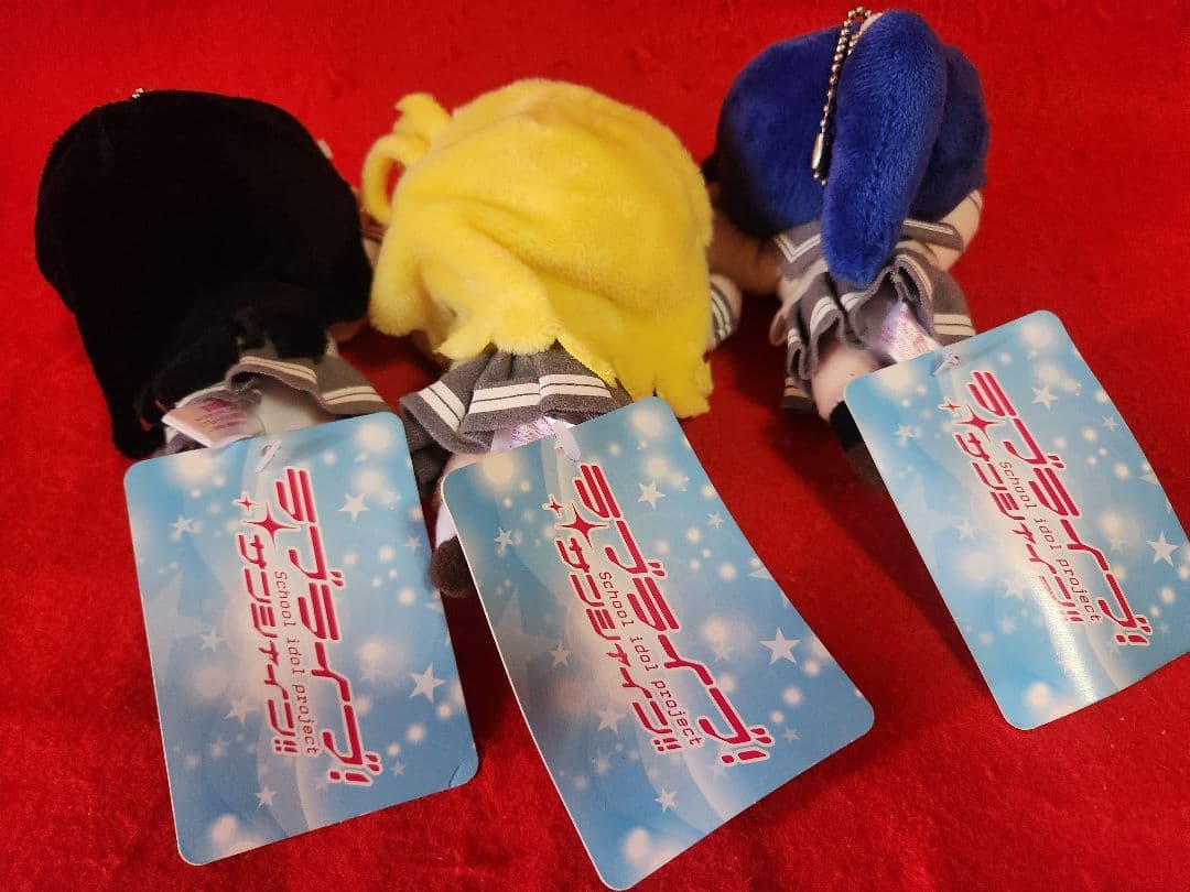 ラブライブ!サンシャイン！！ 寝そべりキーチェーンマスコット　９種　ぬいぐるみ