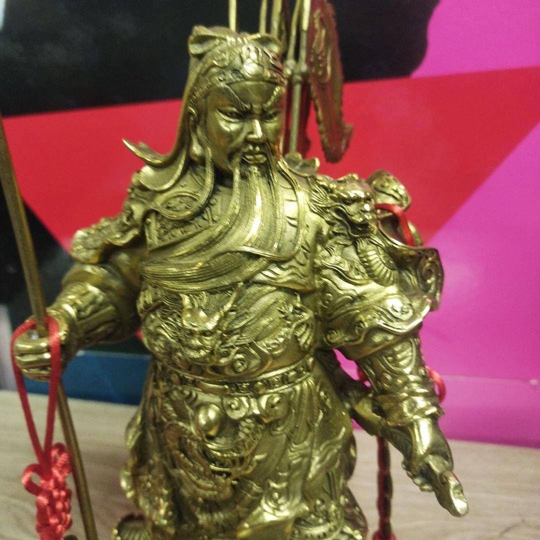 三国志　関羽　置物　神様　金運の神様