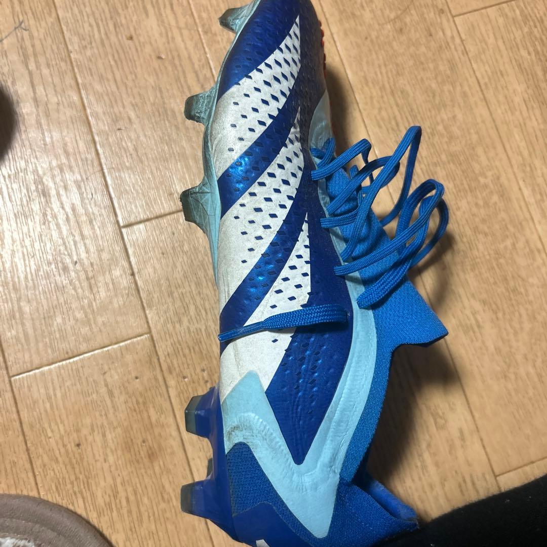 PREDATOR スパイクシューズ 青/オレンジ