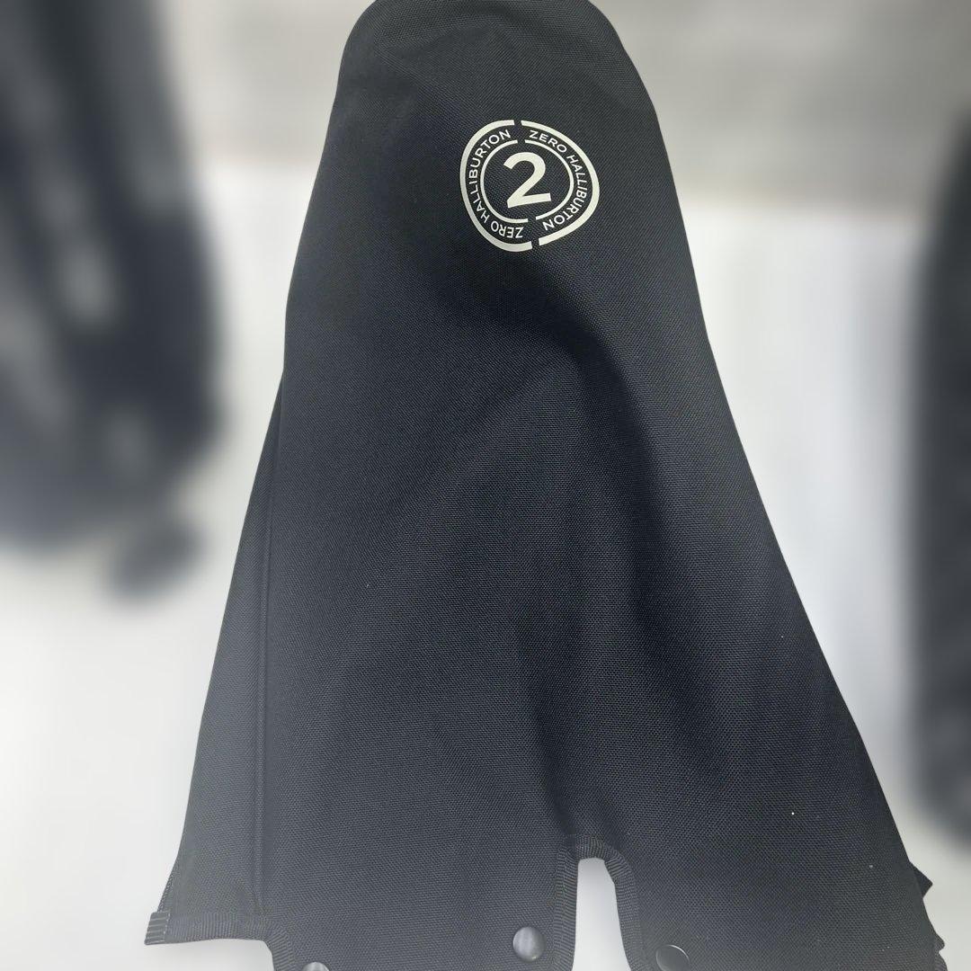 6693【未使用品】キャディバッグ ゼロハリバートン スタンド ブラック