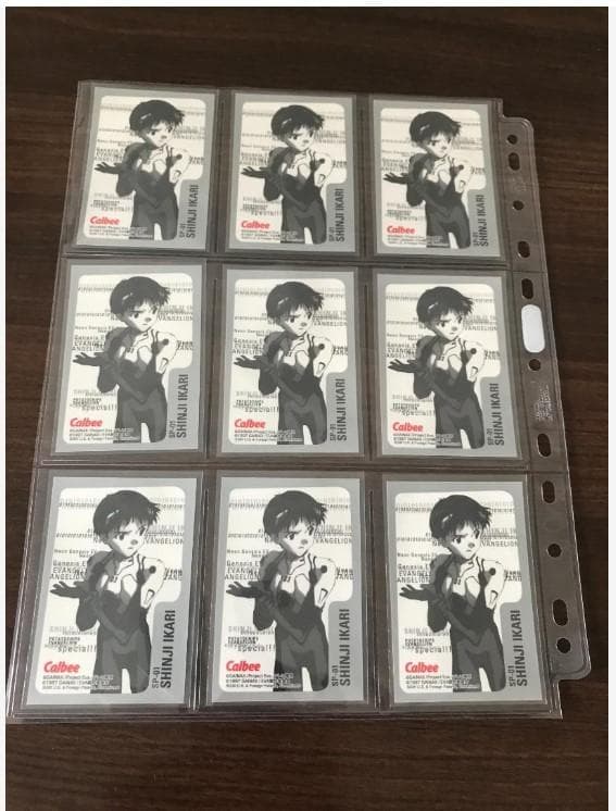 新世紀エヴァンゲリオン スペシャルカード 3種ｘ9枚セット 合計27枚 美品