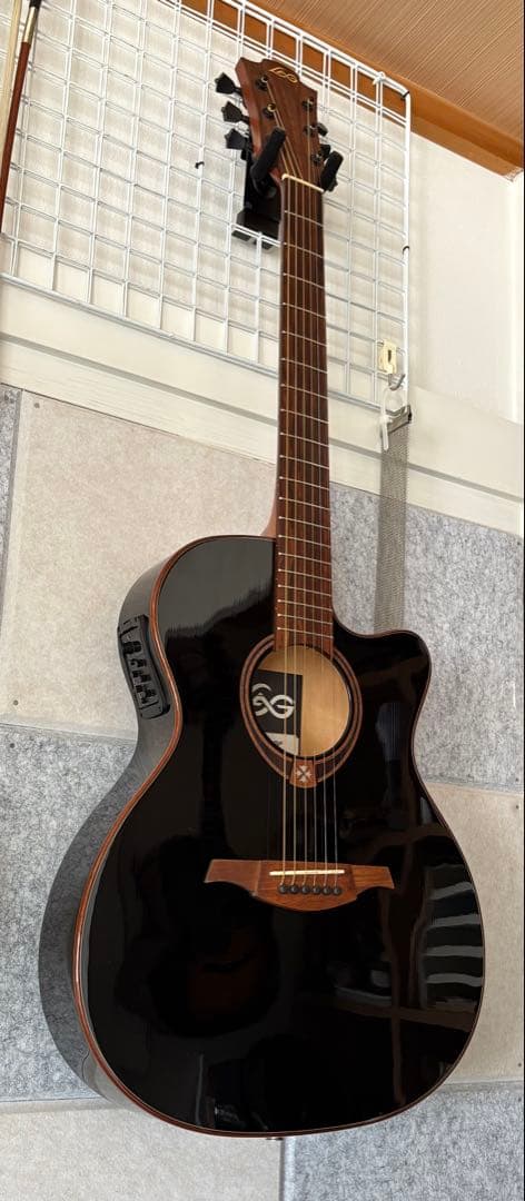 LAG アコースティックギター ブラック