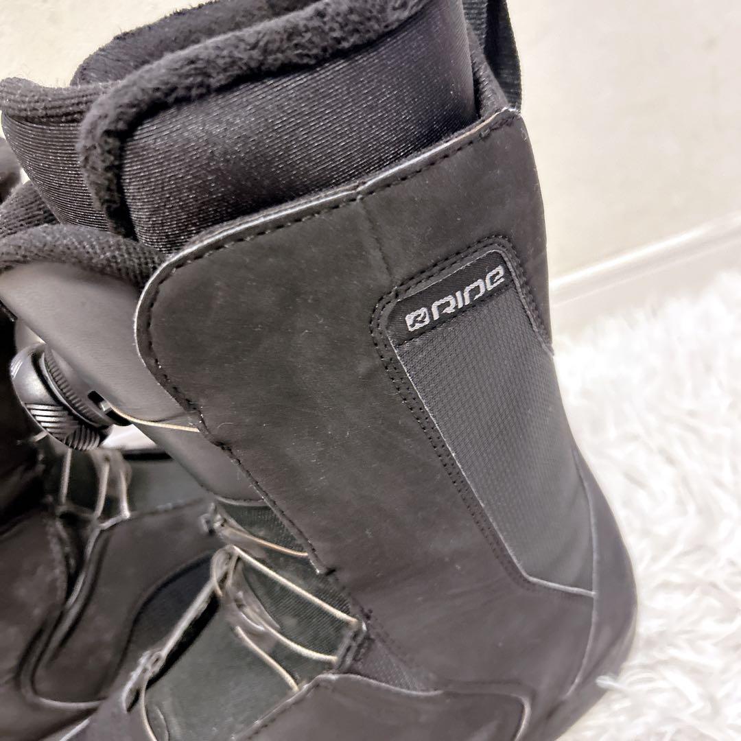 【極美品】RIDE X HARPER スノーボードブーツ ブラック　25.5㎝