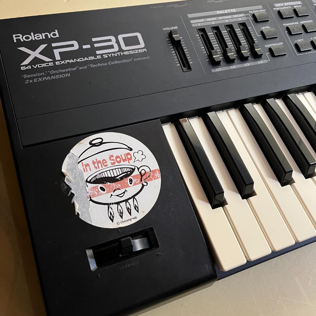 Roland XP-30 シンセサイザー 電源コード ソフトケース付属