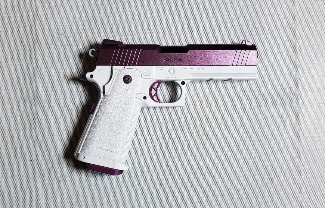 新品　東京マルイ　ハイキャパ　ラブホワイティ　カスタム　改修品　10禁