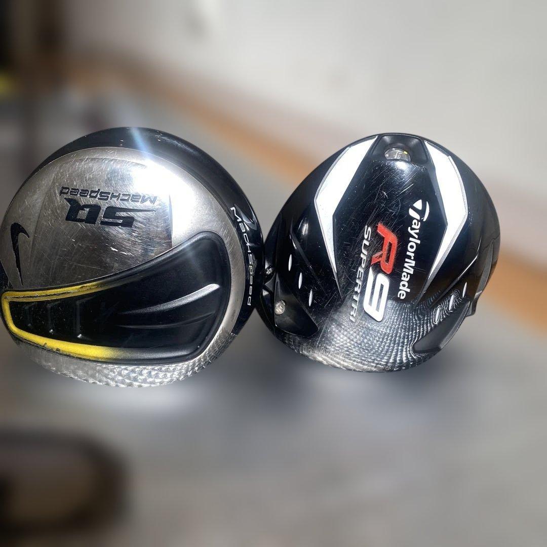 【中古】ブランドゴルフクラブセット 9本セットNIKEバッグ付き