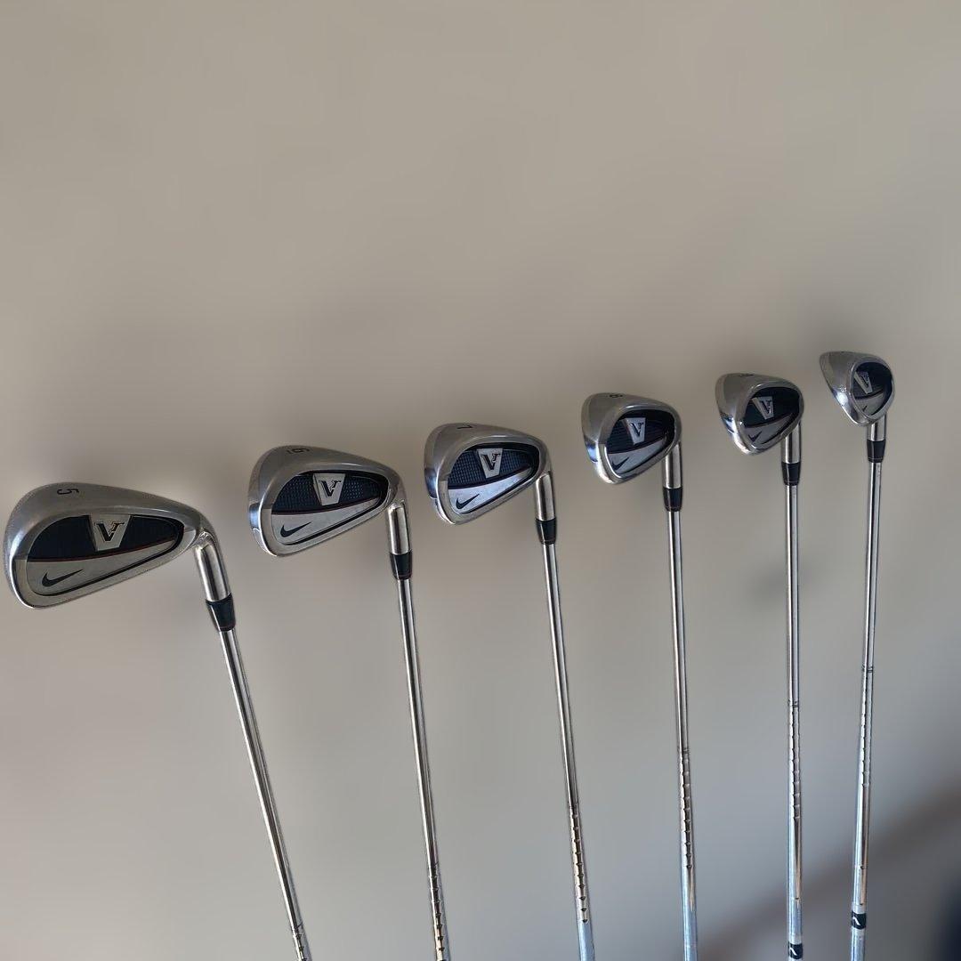 【中古】ブランドゴルフクラブセット 9本セットNIKEバッグ付き