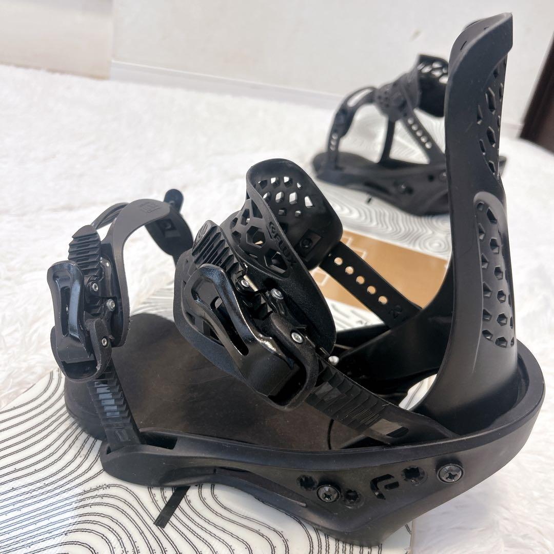 ZUMA スノーボード ALIVE 155cm FLUX バイン PR セット